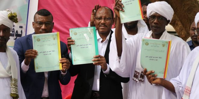 جبهة النضال الشعبي السوداني ترحب بميثاق الصلح النهائي بين البني هلبة والسلامات وتعدّه انتصاراً للسلام