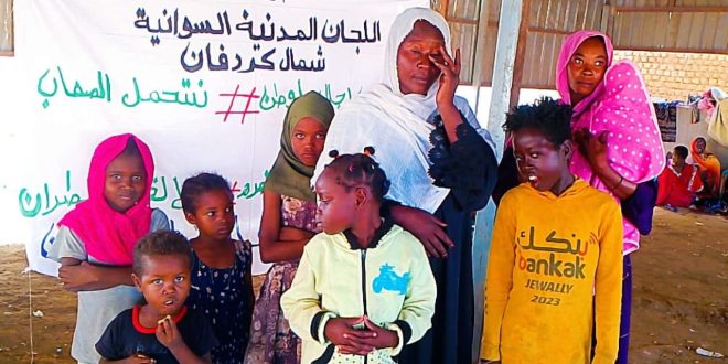 اللجان المدنية السودانية بولاية شمال كردفان تواصل جهودها الإنسانية وتنجح في ترحيل الفوج الثالث من نازحي المزروب إلى منطقة أولاد بخيت بولاية غرب كردفان